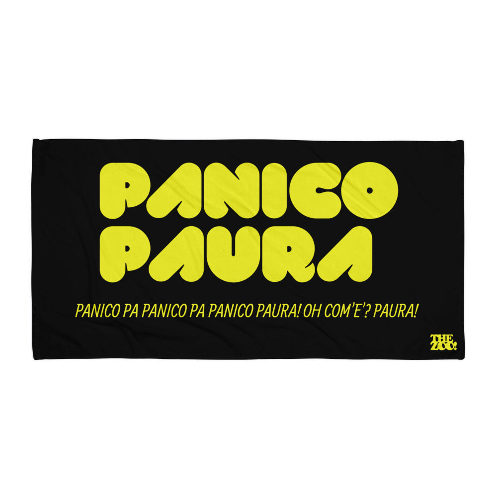 PANICO PAURA Asciugamano