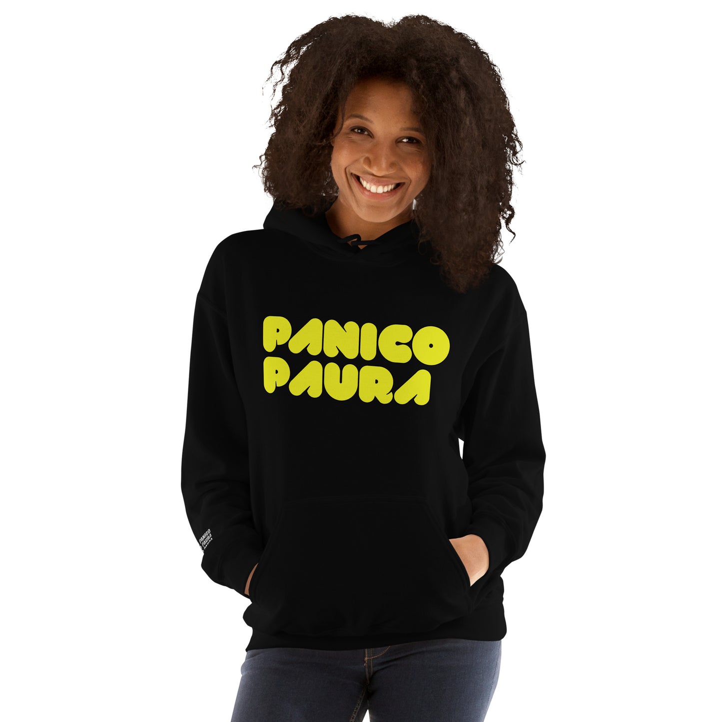 PANICO PAURA Felpa con cappuccio UNISEX