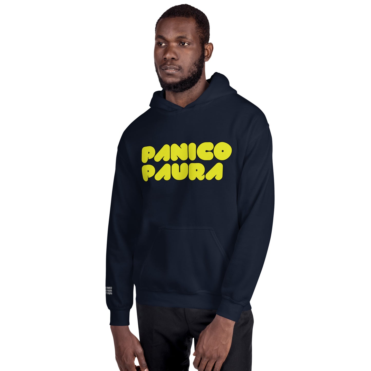 PANICO PAURA Felpa con cappuccio UNISEX